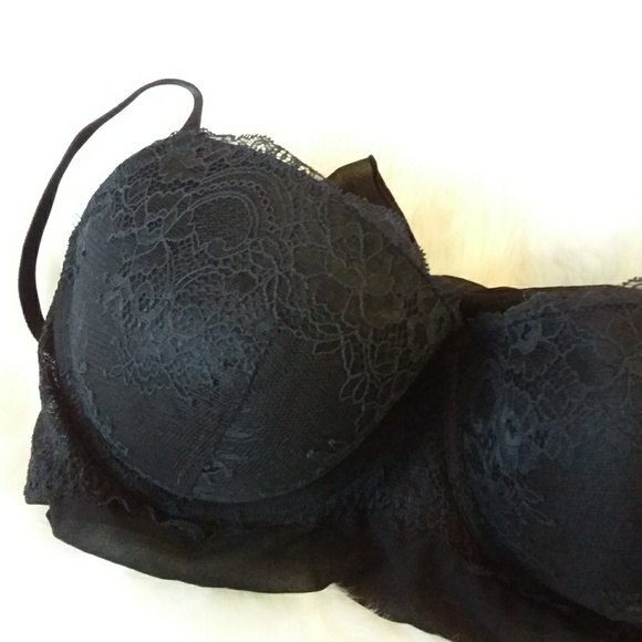 Gilligan & O'malley | Black Push-up Lace Lingerie - Picture 5 of 9